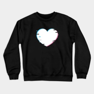 Glitch Heart Crewneck Sweatshirt